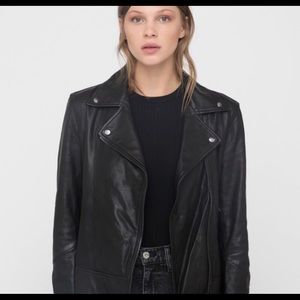 Baldwin KC women’s Black Leather Jacket